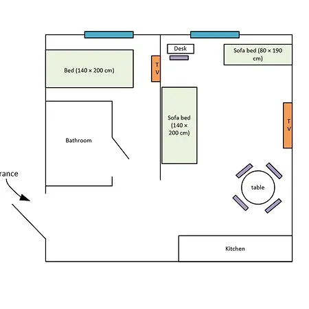 Wawel View 31, Kazimierz # Netflix # Air Conditioning # Cracovia