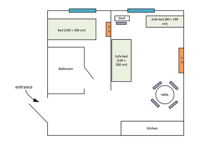 Wawel View 31, Kazimierz # Netflix # Air Conditioning # Cracovia